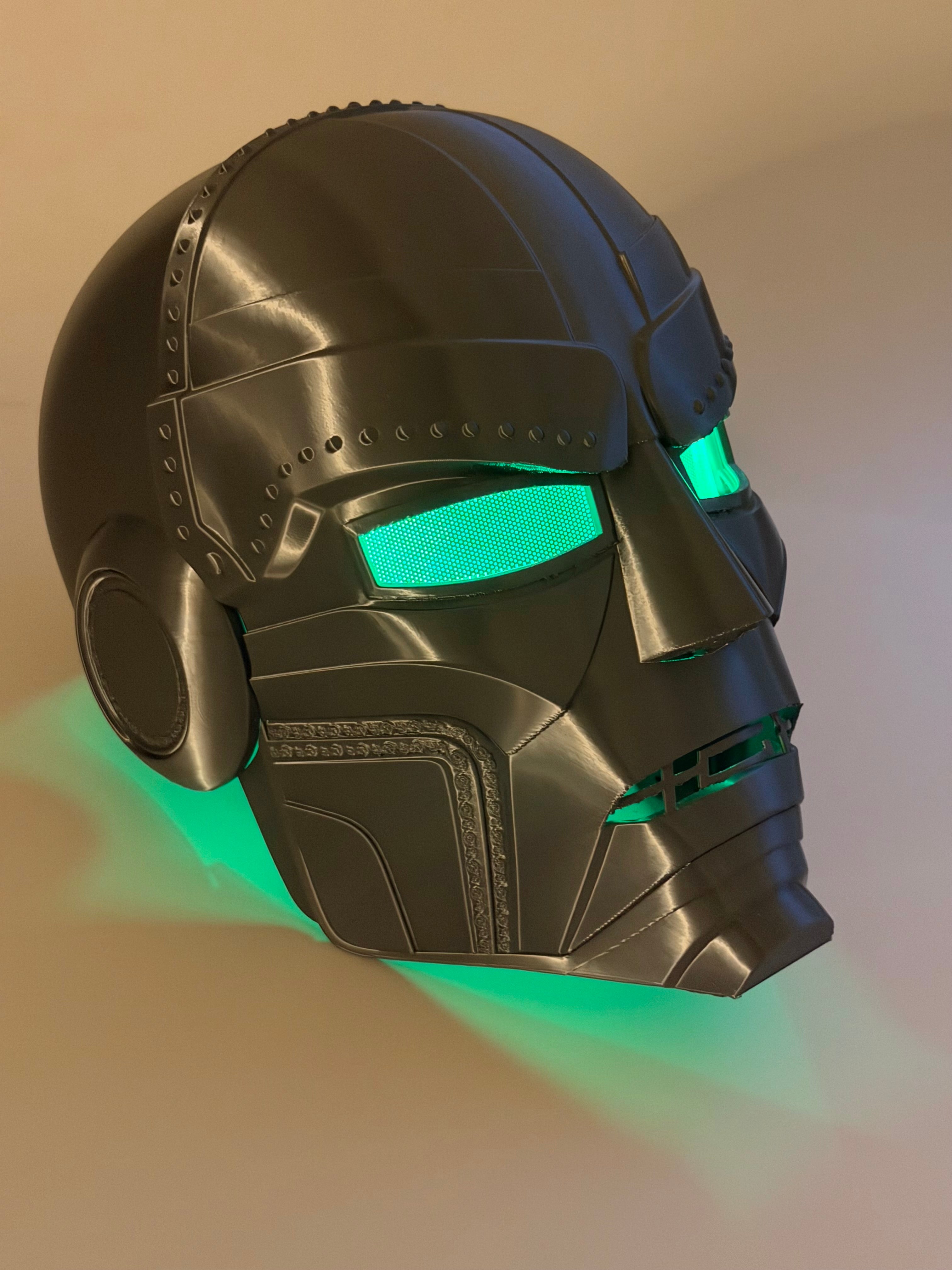 Avengers Doomsday Doctor Doom Inspired 3D Printed Mask – Premium Cosplay Helmet & Collector Display Prop