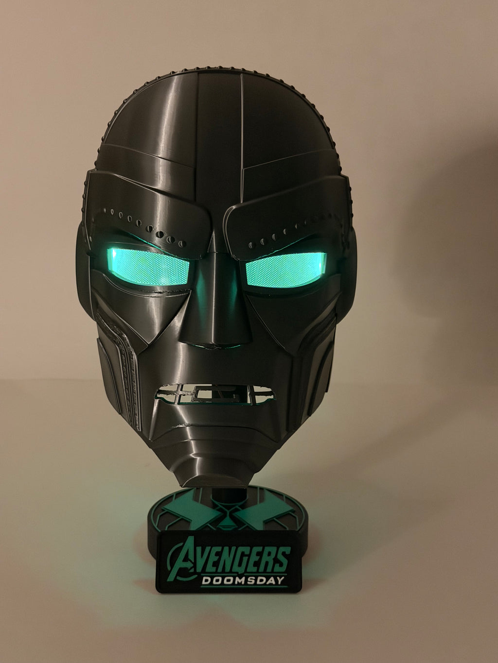 Avengers Doomsday Doctor Doom Inspired 3D Printed Mask – Premium Cosplay Helmet & Collector Display Prop