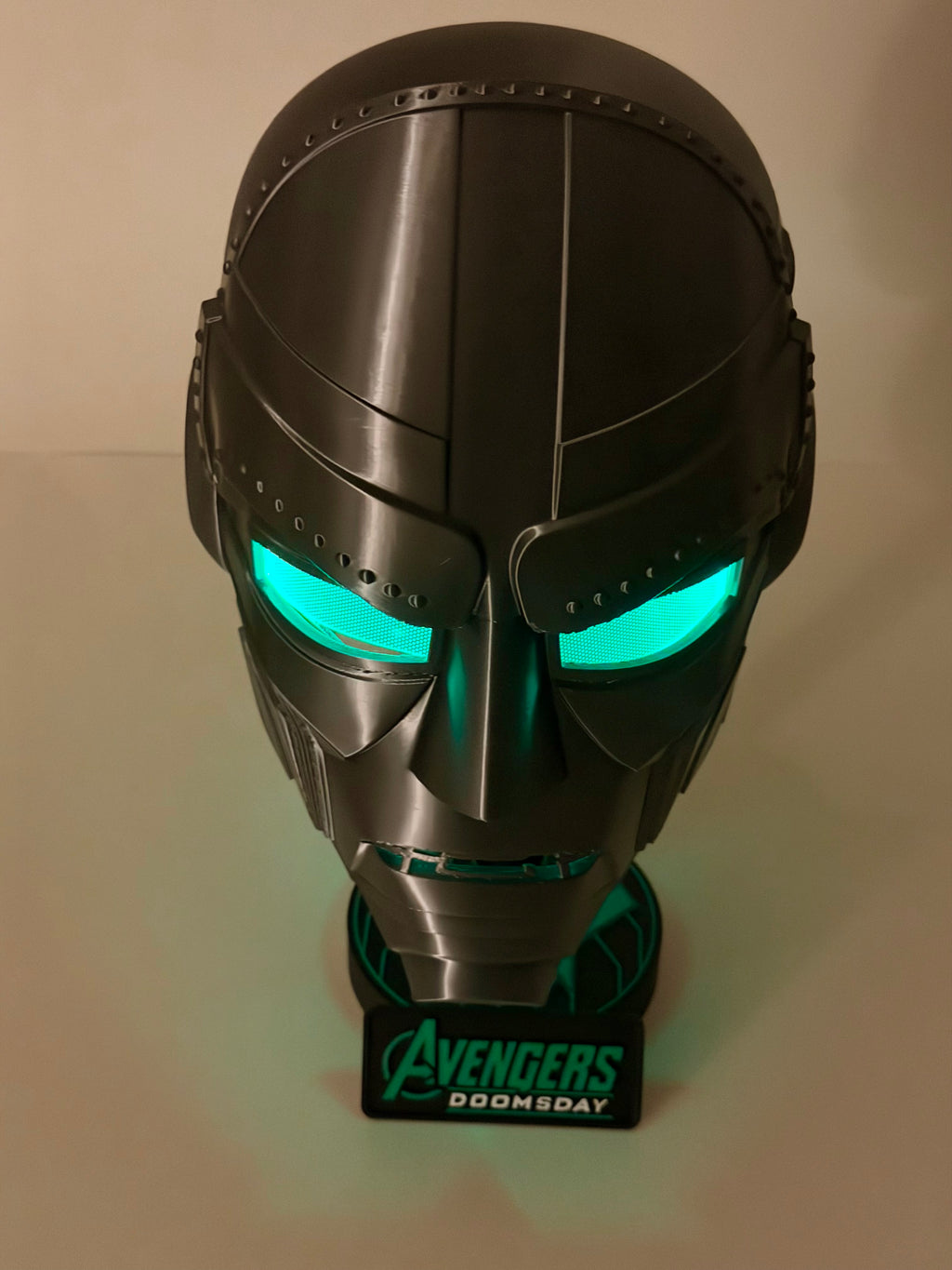 Avengers Doomsday Doctor Doom Inspired 3D Printed Mask – Premium Cosplay Helmet & Collector Display Prop
