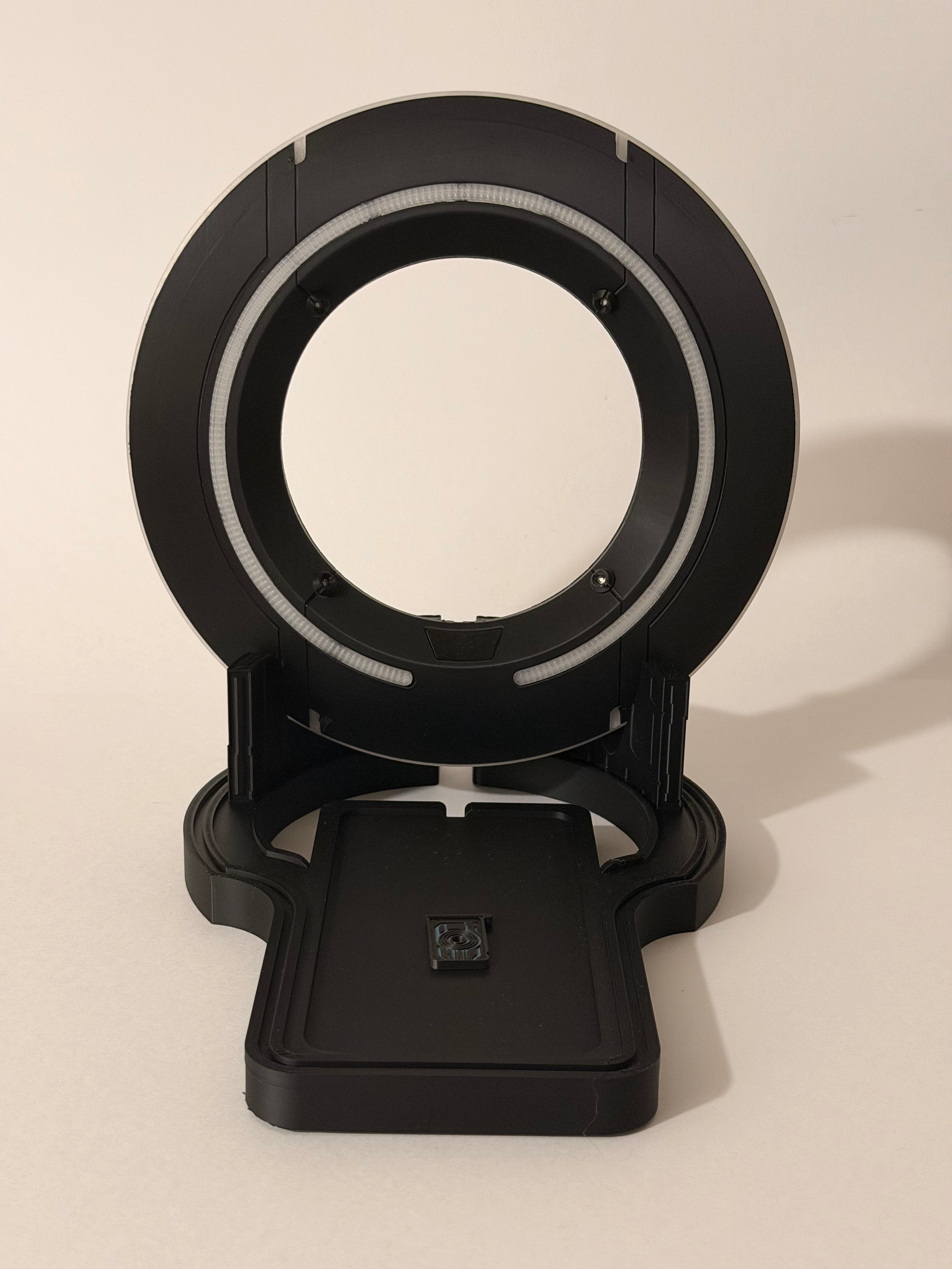 TRON Legacy Identity Disc Replica – LED Light & Sound FX with Display Stand | USB-C Rechargeable