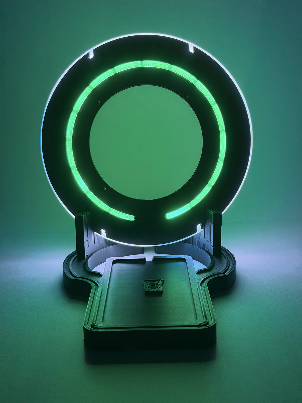 TRON Legacy Identity Disc Replica – LED Light & Sound FX with Display Stand | USB-C Rechargeable