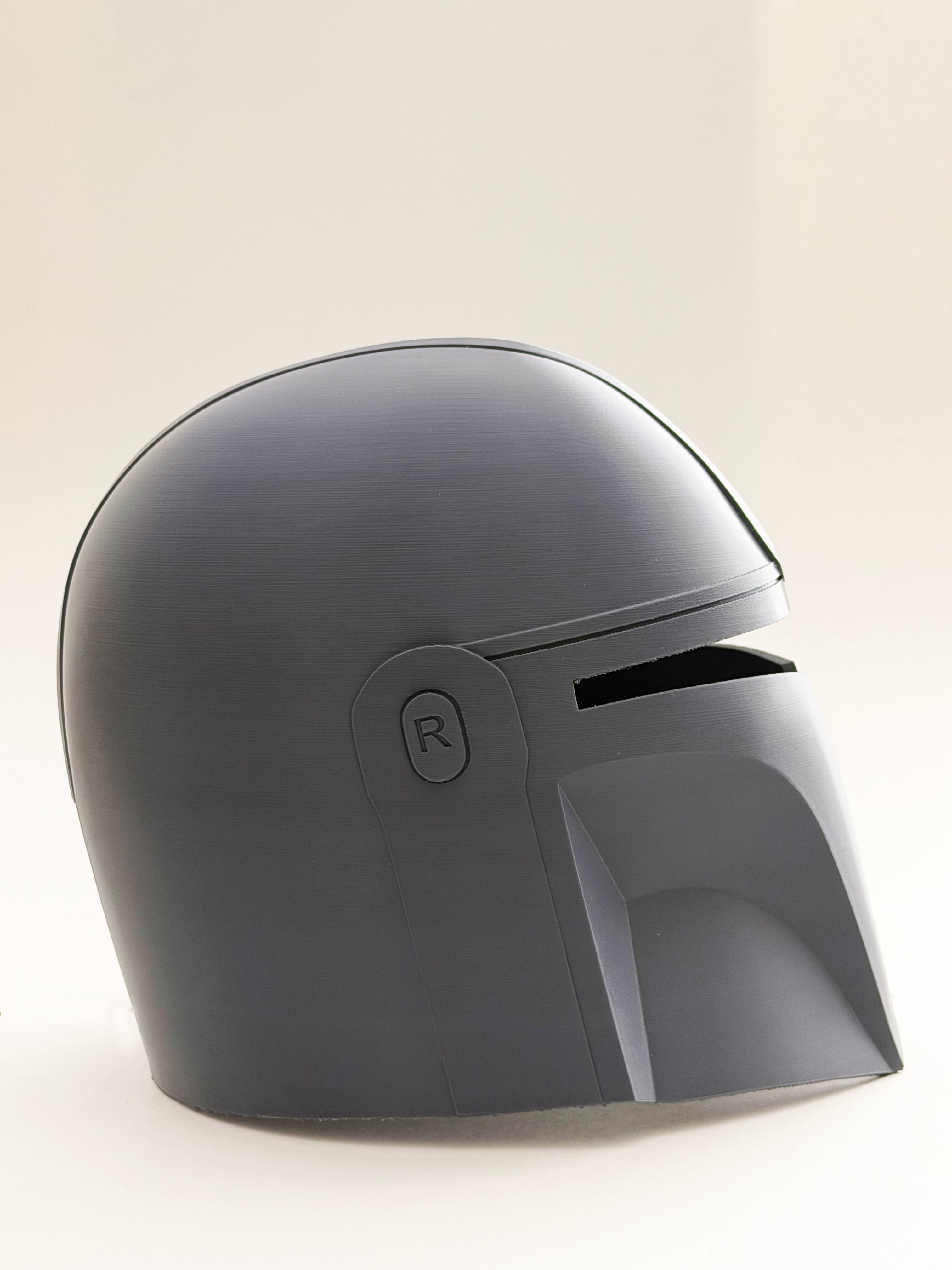 Mandalorian Helmet Replica – Raw 3D Print or Professionally Painted Display Piece