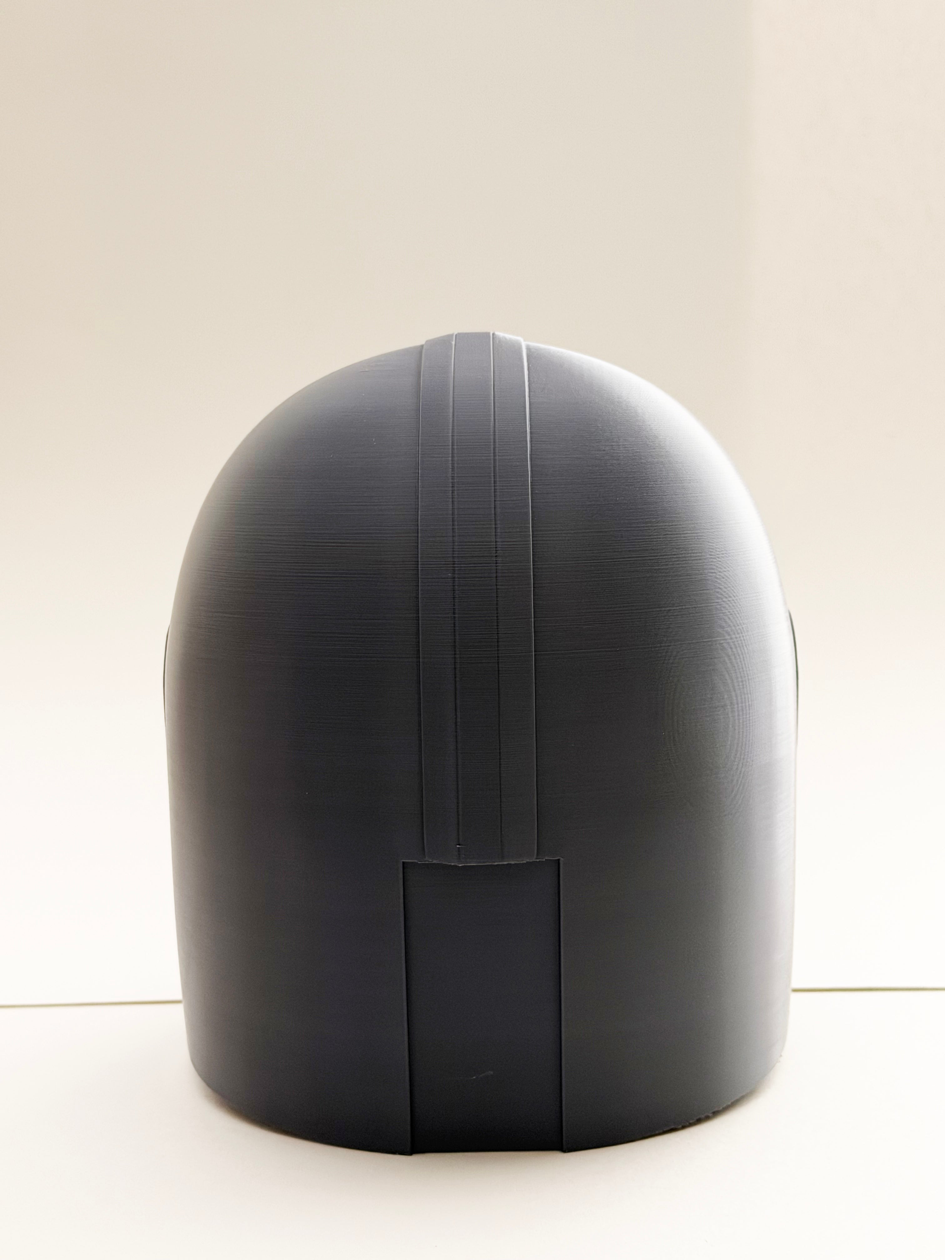 Mandalorian Helmet Replica – Raw 3D Print or Professionally Painted Display Piece