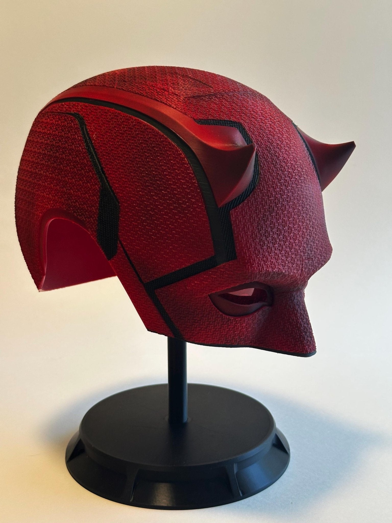 Daredevil Cowl - 3D Printed Cosplay Mask - Born Again 2025 - JNP DESIGN STUDIOS