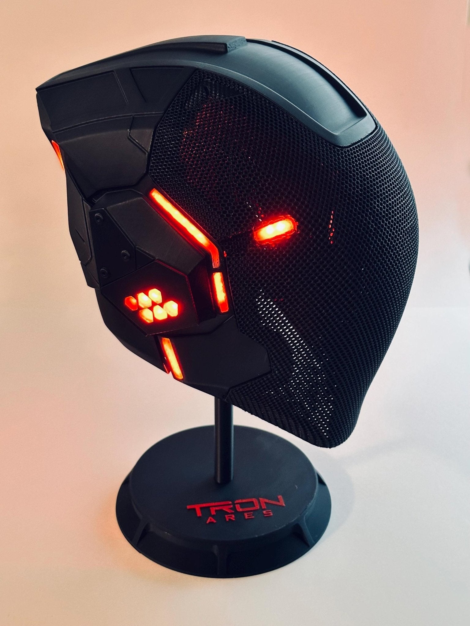 TRON ARES Helmet | Sci - Fi Collectible | 3D Printed Prop - JNP DESIGN STUDIOS