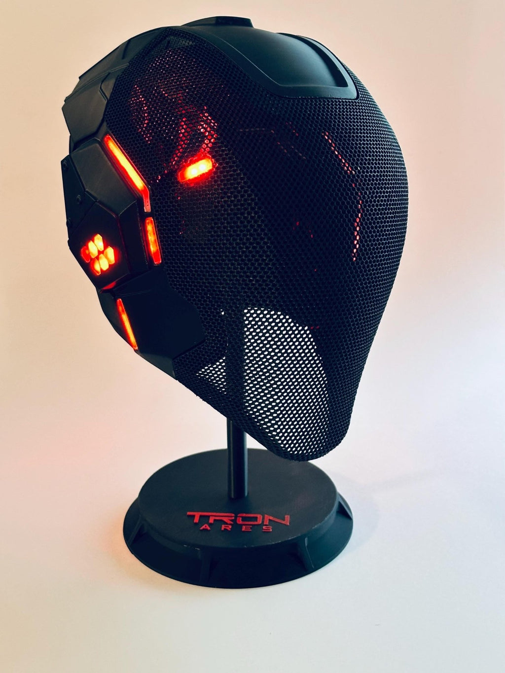 TRON ARES Helmet | Sci - Fi Collectible | 3D Printed Prop - JNP DESIGN STUDIOS