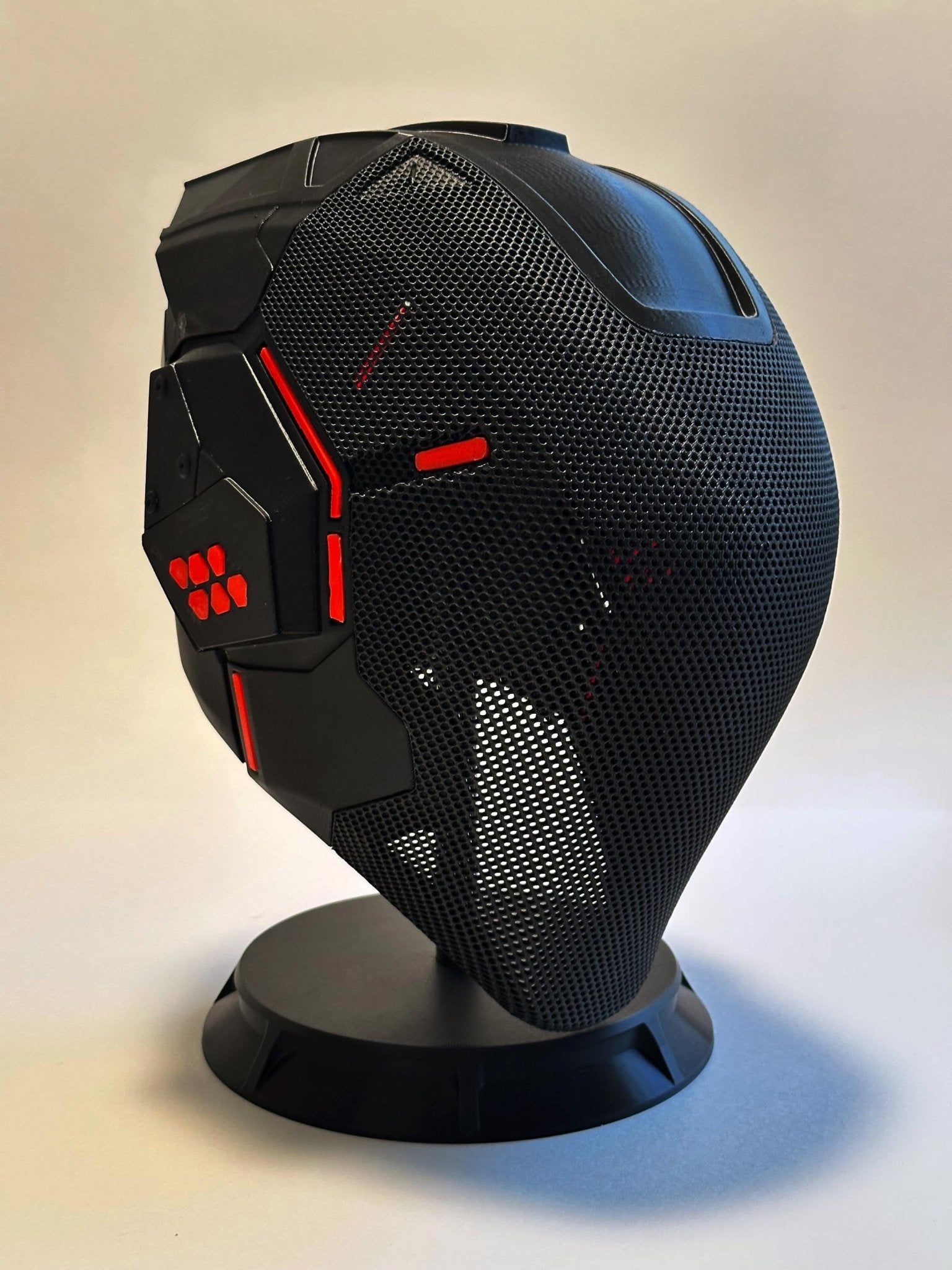 TRON ARES Helmet | Sci - Fi Collectible | 3D Printed Prop - JNP DESIGN STUDIOS