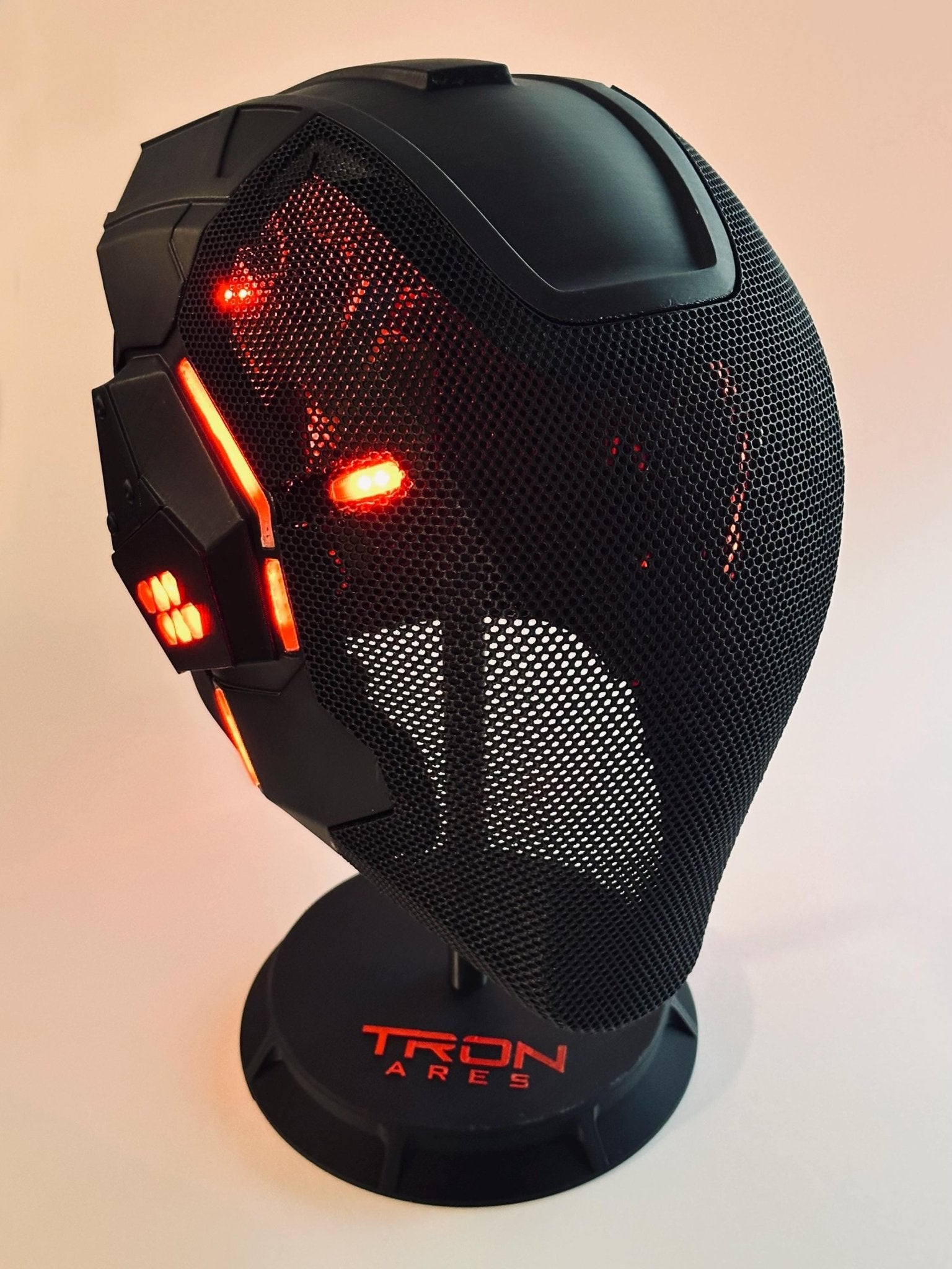 TRON ARES Helmet | Sci - Fi Collectible | 3D Printed Prop - JNP DESIGN STUDIOS